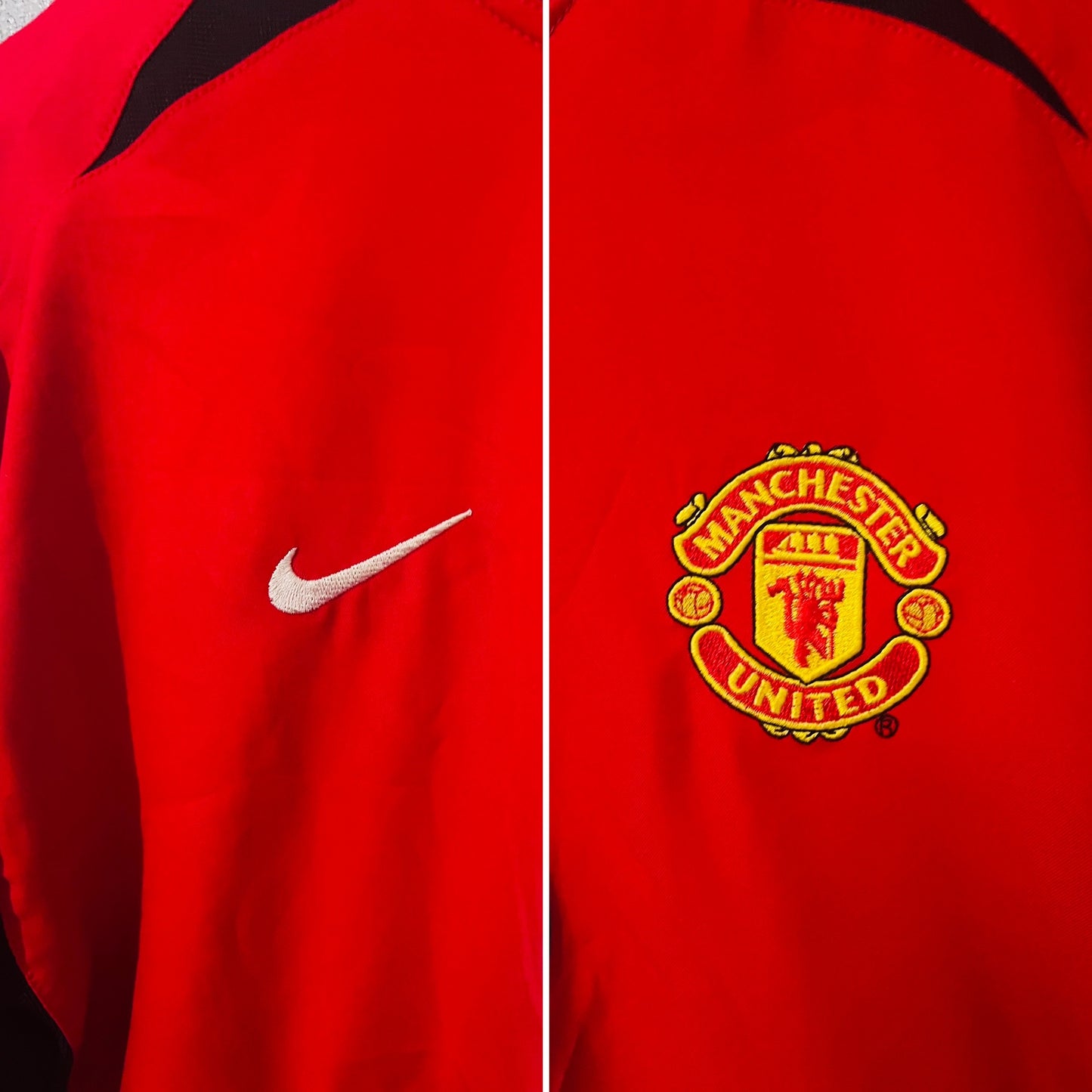 Manchester United home football shirt 2003/04 CR7 medium