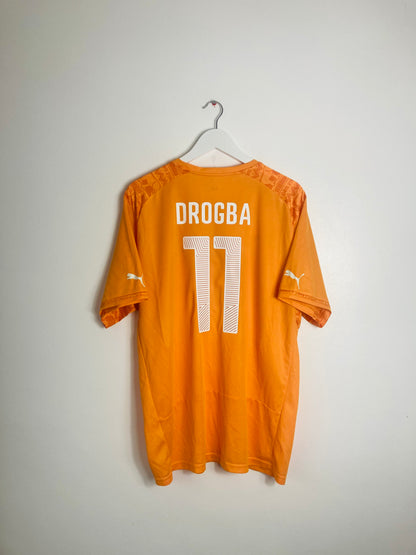 Ivory Coast home football shirt W/C 2014 XXL Drogba