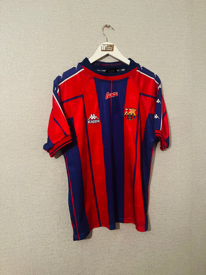Barcelona home football shirt
1997/98 Rivaldo Medium
