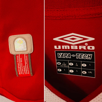 Nottingham Forest home football shirt 2002/03 Walker Large