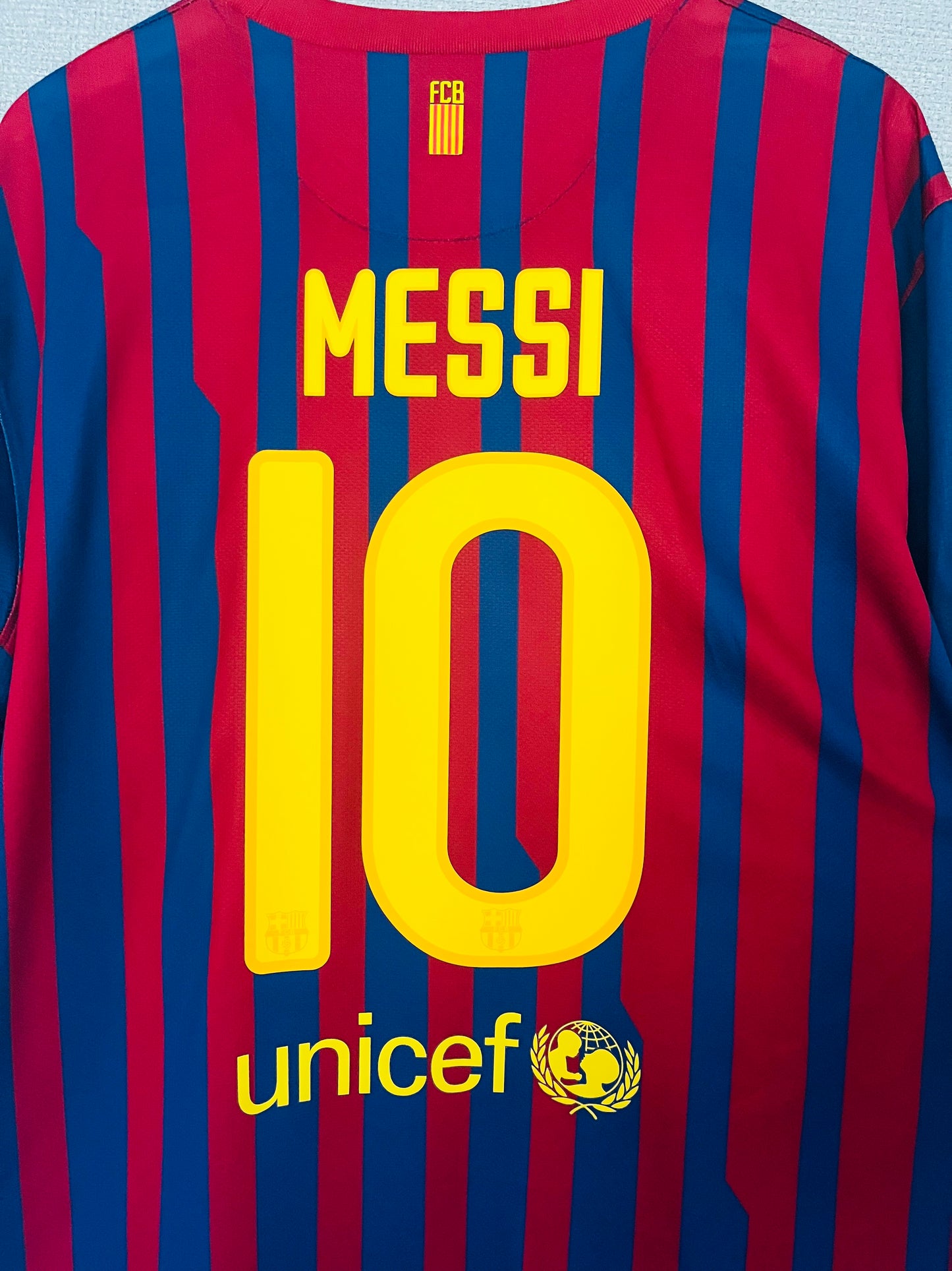 Barcelona home football shirt 2011/12 Messi XXL