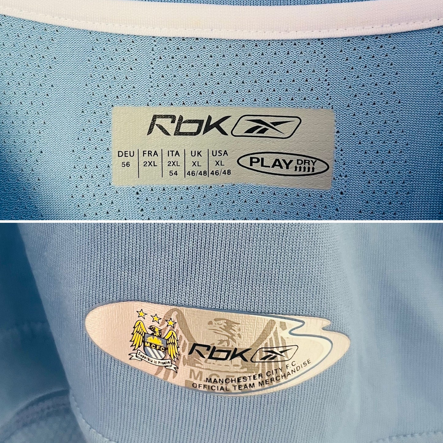 Manchester City home football shirt
2006/07 Dickov XL BNWTs