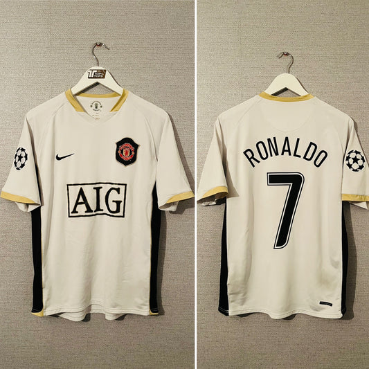 Manchester United away football shirt 2006/07 CR7 Medium