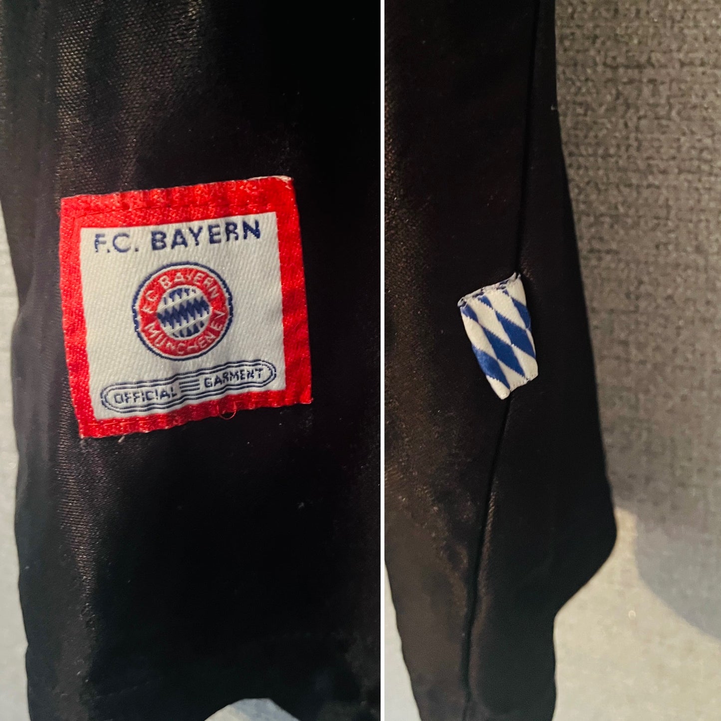 Bayern Munich home football shirt 1997/98 Effenberg XXL