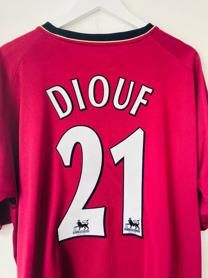 Bolton Wanderers away football shirt
2006/07 Diouf XL