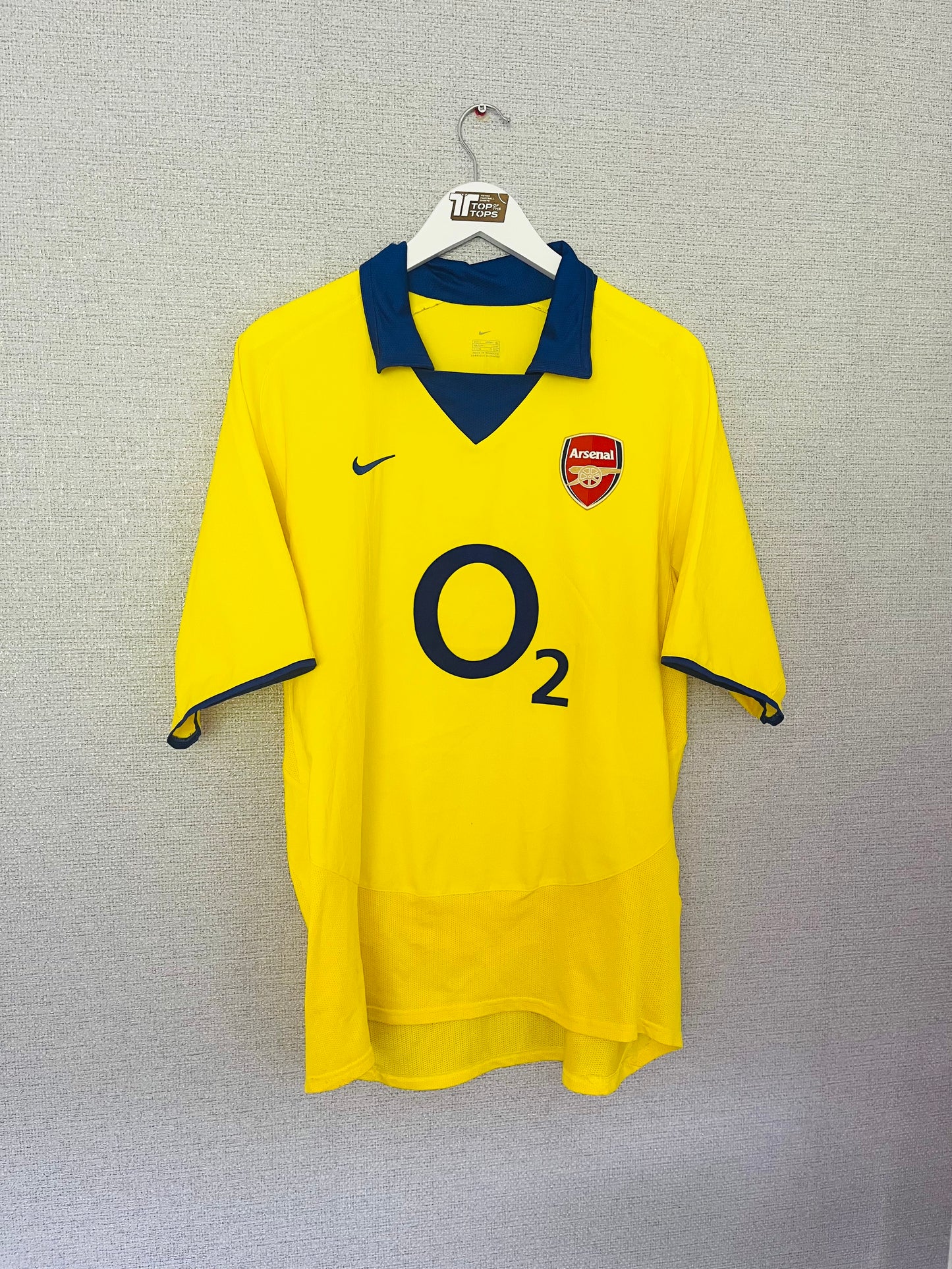 Arsenal away football shirt 2003/04 Henry Large