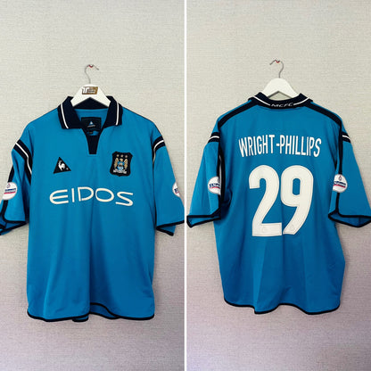 Manchester City home football shirt
2001/02 Wright Phillips XL