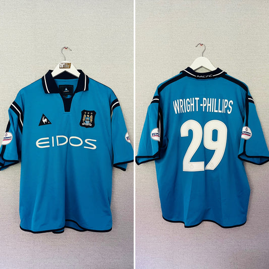 Manchester City home football shirt
2001/02 Wright Phillips XL