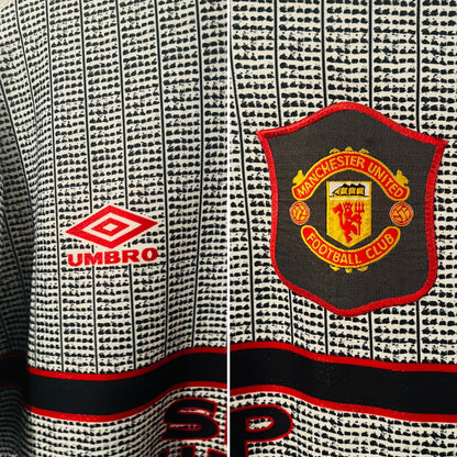 Manchester United away football shirt 1995/96 Beckham Large