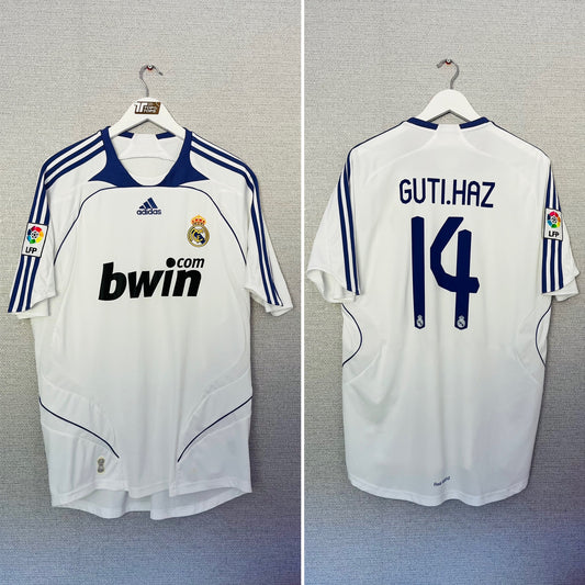 Real Madrid home football shirt 2007/08 Guti Large