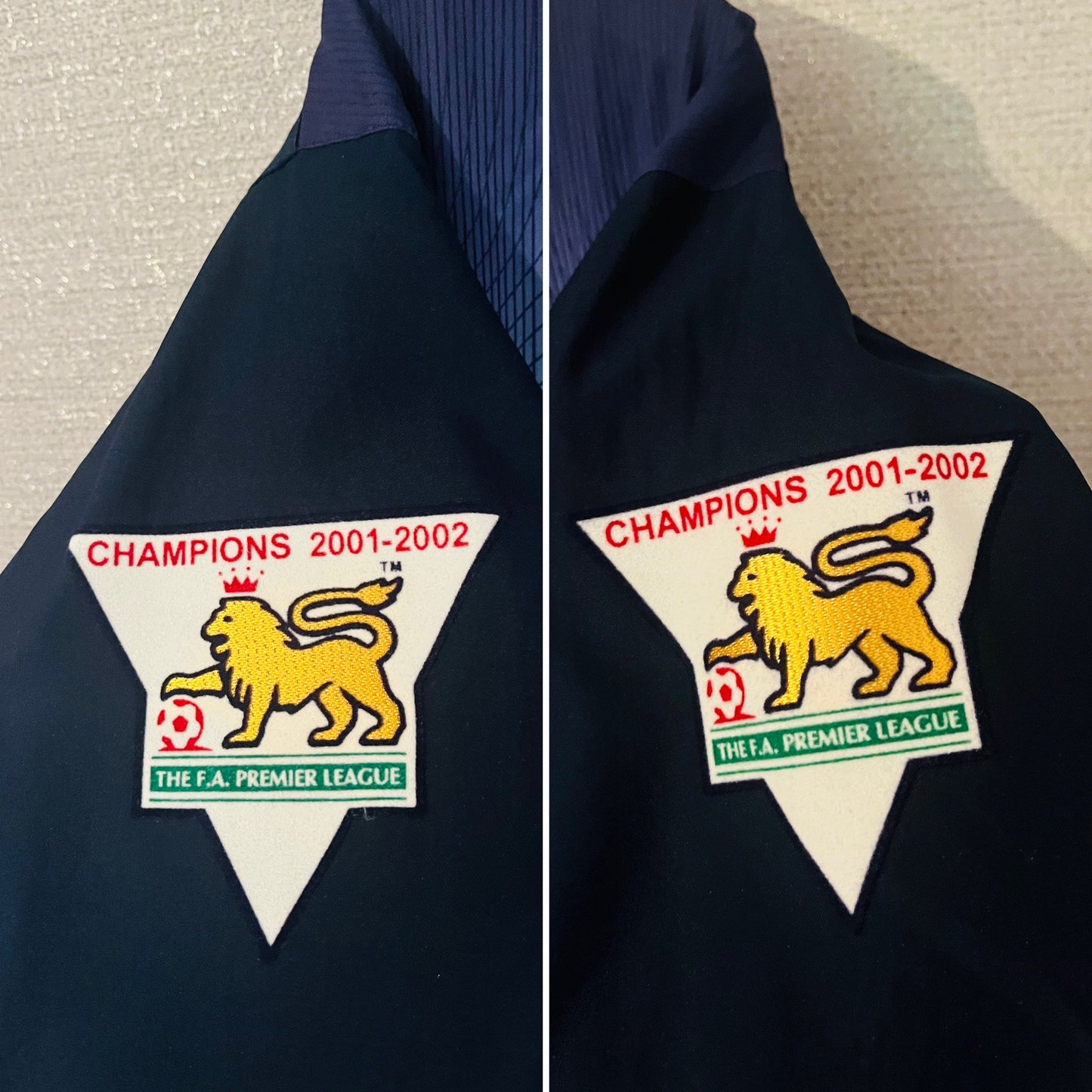 Arsenal away football shirt
2002/03 Vieira XXL