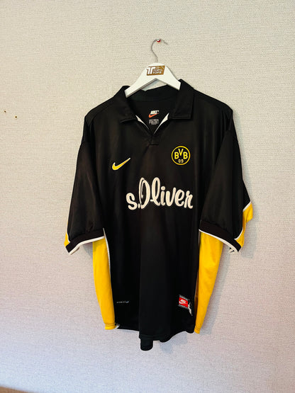 Borussia Dortmund away football shirt 1998/2000 Chapuisat XL