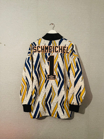Manchester United goalkeeper football shirt 1993/95 Schmeichel Large