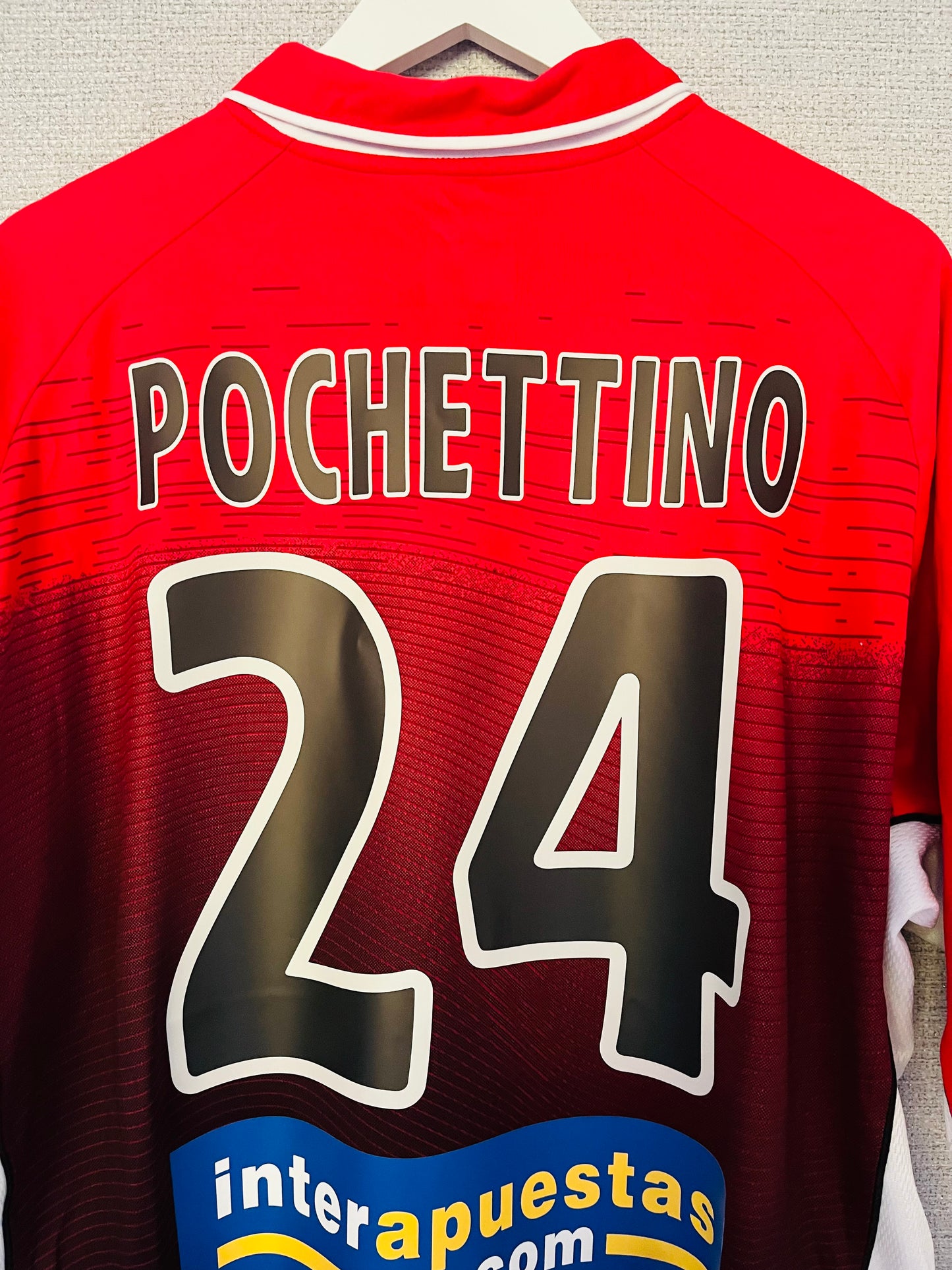 Espanyol away football shirt 2003/04 Pochettino XXL