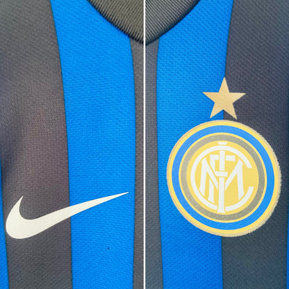 Inter Milan home football shirt (player version) 2011/12 Zanetti XL