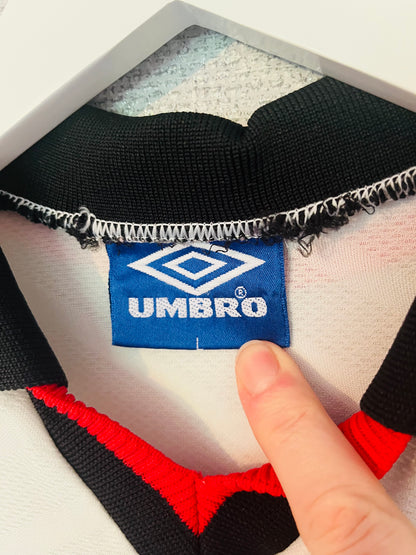 Manchester United away football shirt 1996/97 Cantona Large