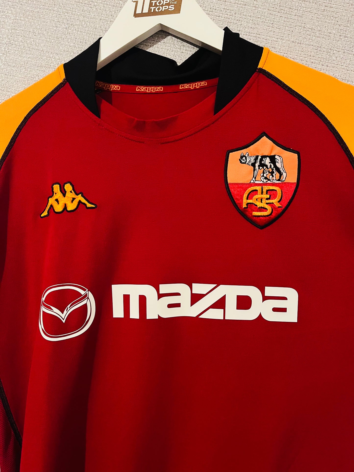 Roma cup football shirt 2002/03 Batistuta XL