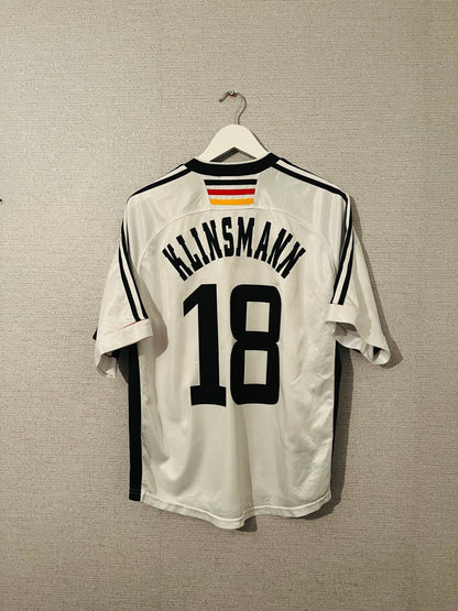 Germany home football shirt 1998/2000 Klinsmann Large