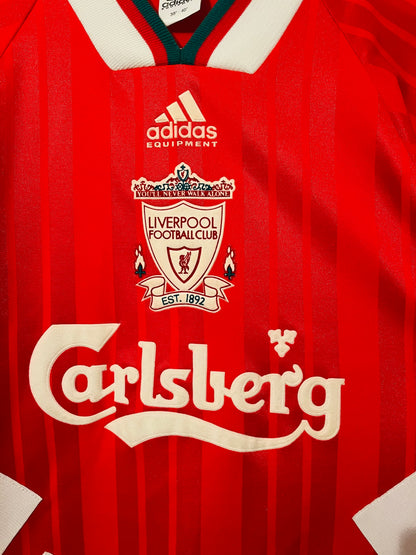 Liverpool home football shirt 1993/95 Barnes Medium