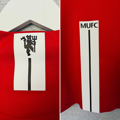 Manchester United home football shirt 2007/08 CR7 Large