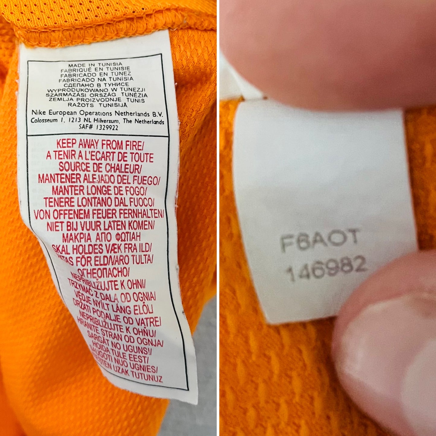 Barcelona away football shirt 2006/08 Ronaldinho XL