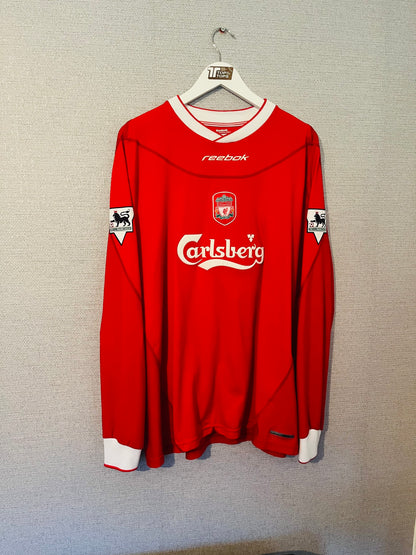 Liverpool home football shirt
2002/04 Gerrard XXL