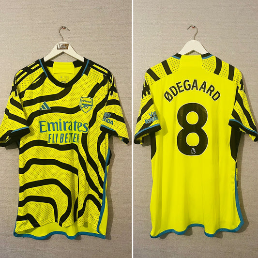 Arsenal away football shirt 2023/24 Odegaard XL