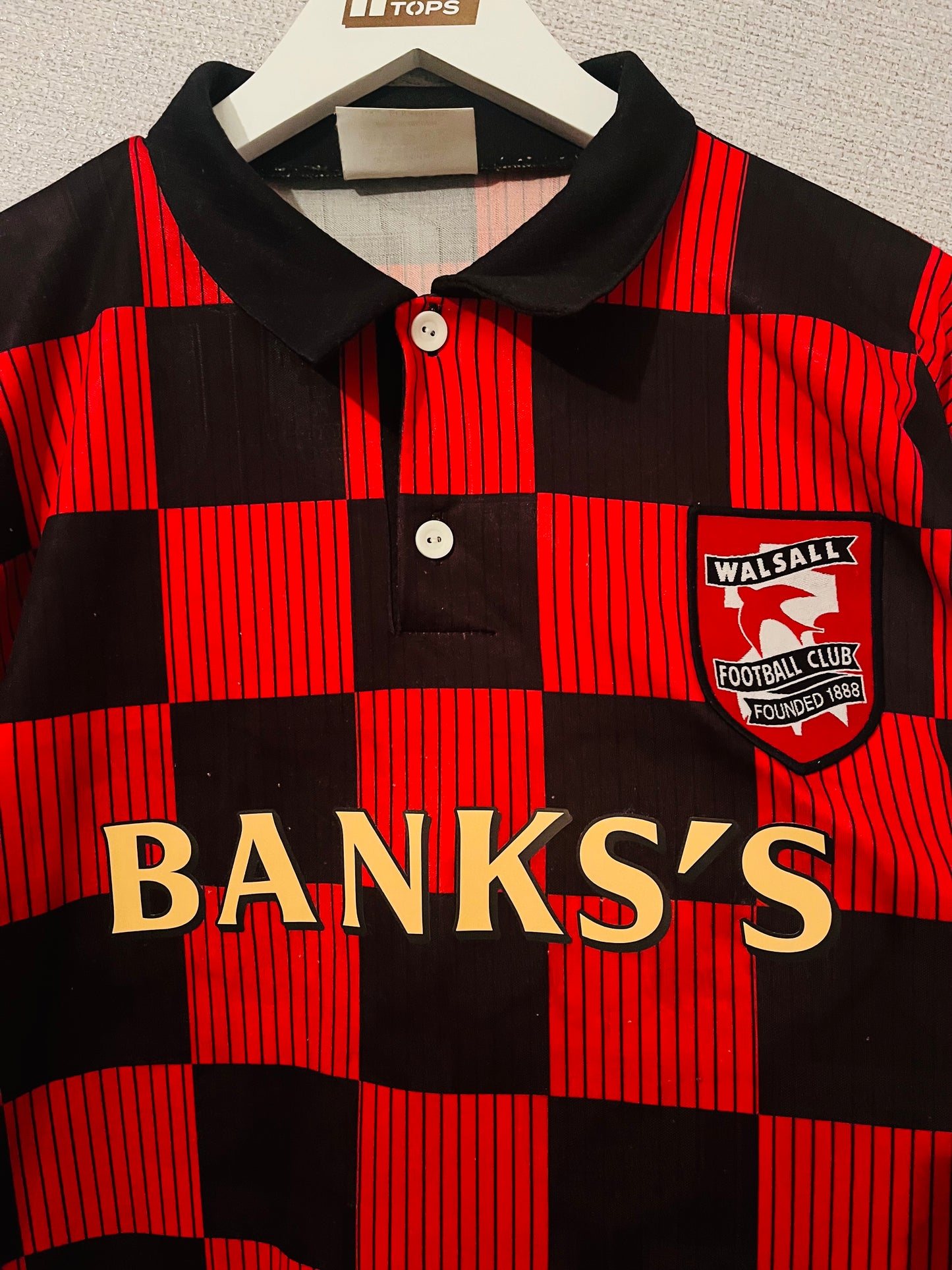 Walsall home football shirt 1997/98 Large