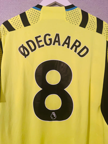 Arsenal away football shirt 2023/24 Odegaard XL