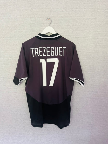 Juventus third football shirt 2003/04 Trezeguet XL