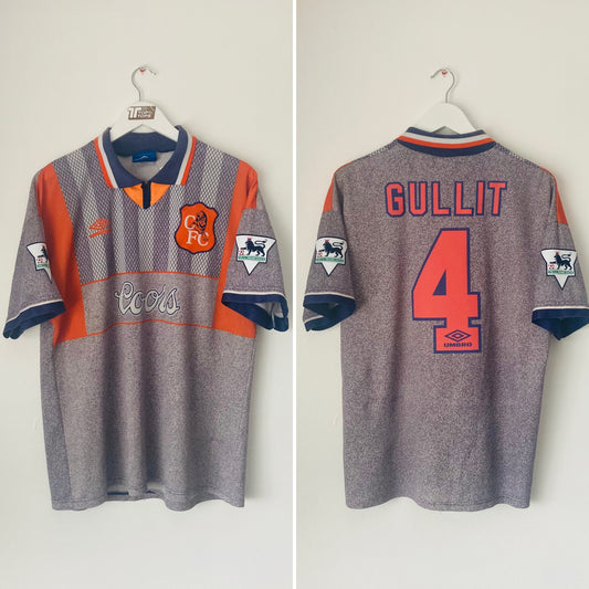 Chelsea away football shirt 1994/96 Gullit Large