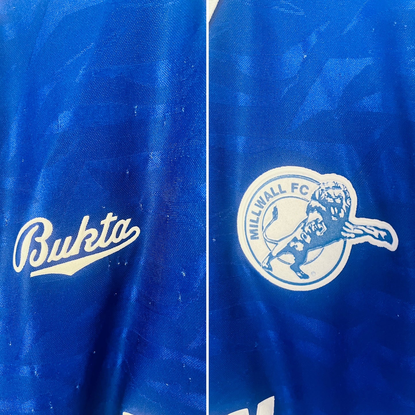 Millwall home football shirt 1992/93 XL