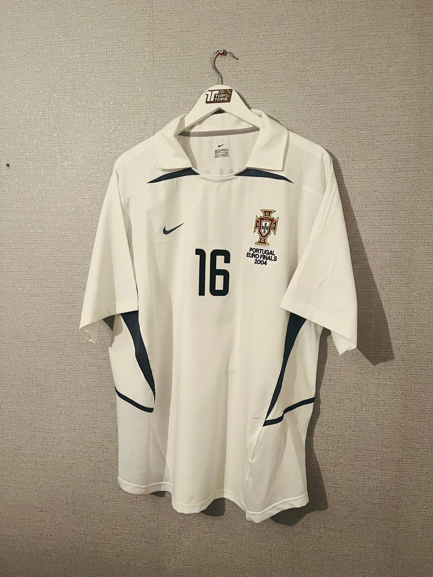 Portugal away football shirt 2002/04 Ronaldo XXL