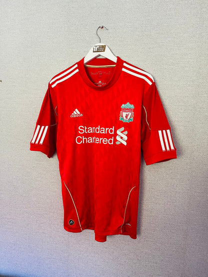 Liverpool home football shirt 2010/12 Suarez Medium