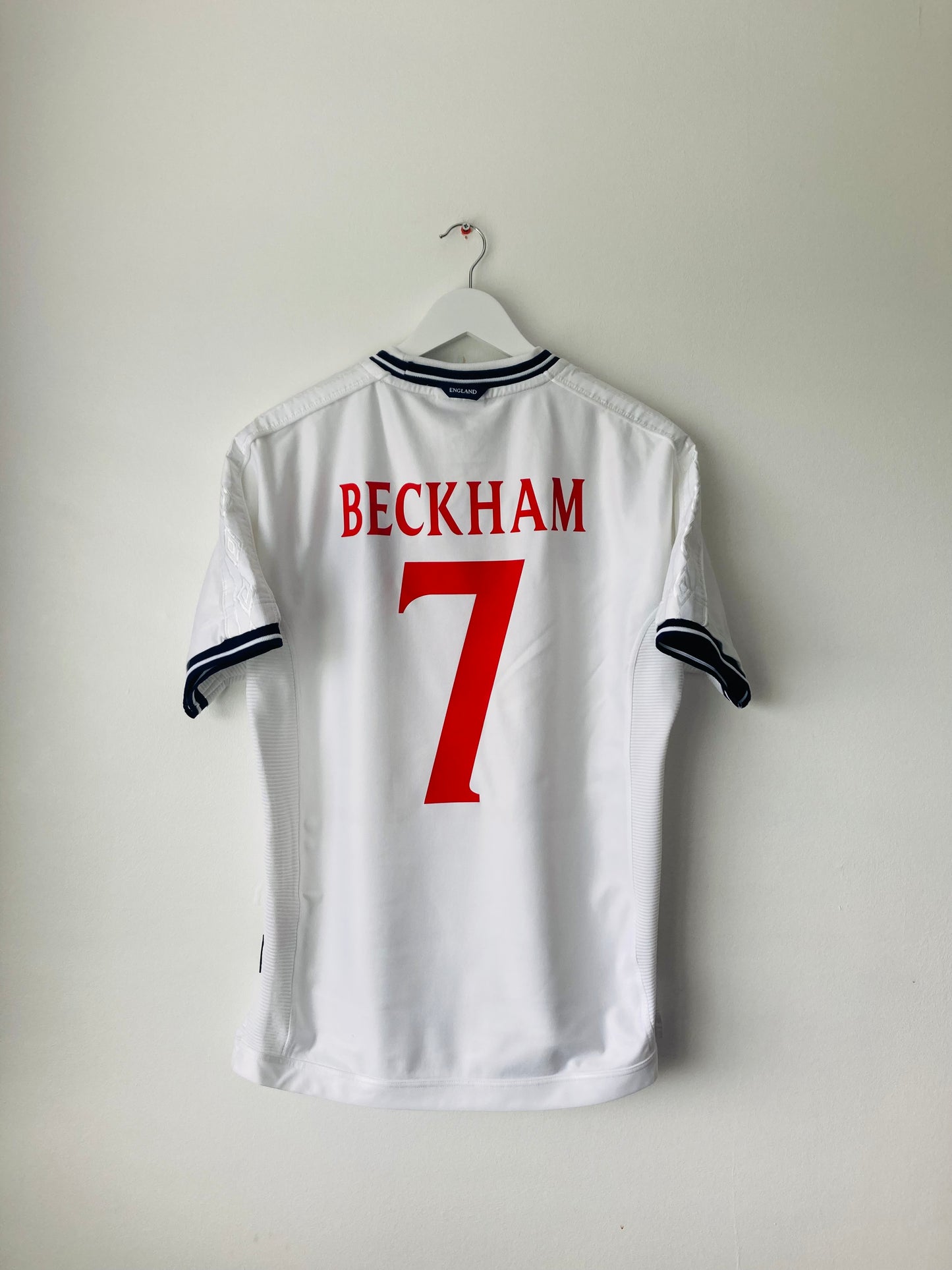 England home football shirt
1999/2000 Beckham Large