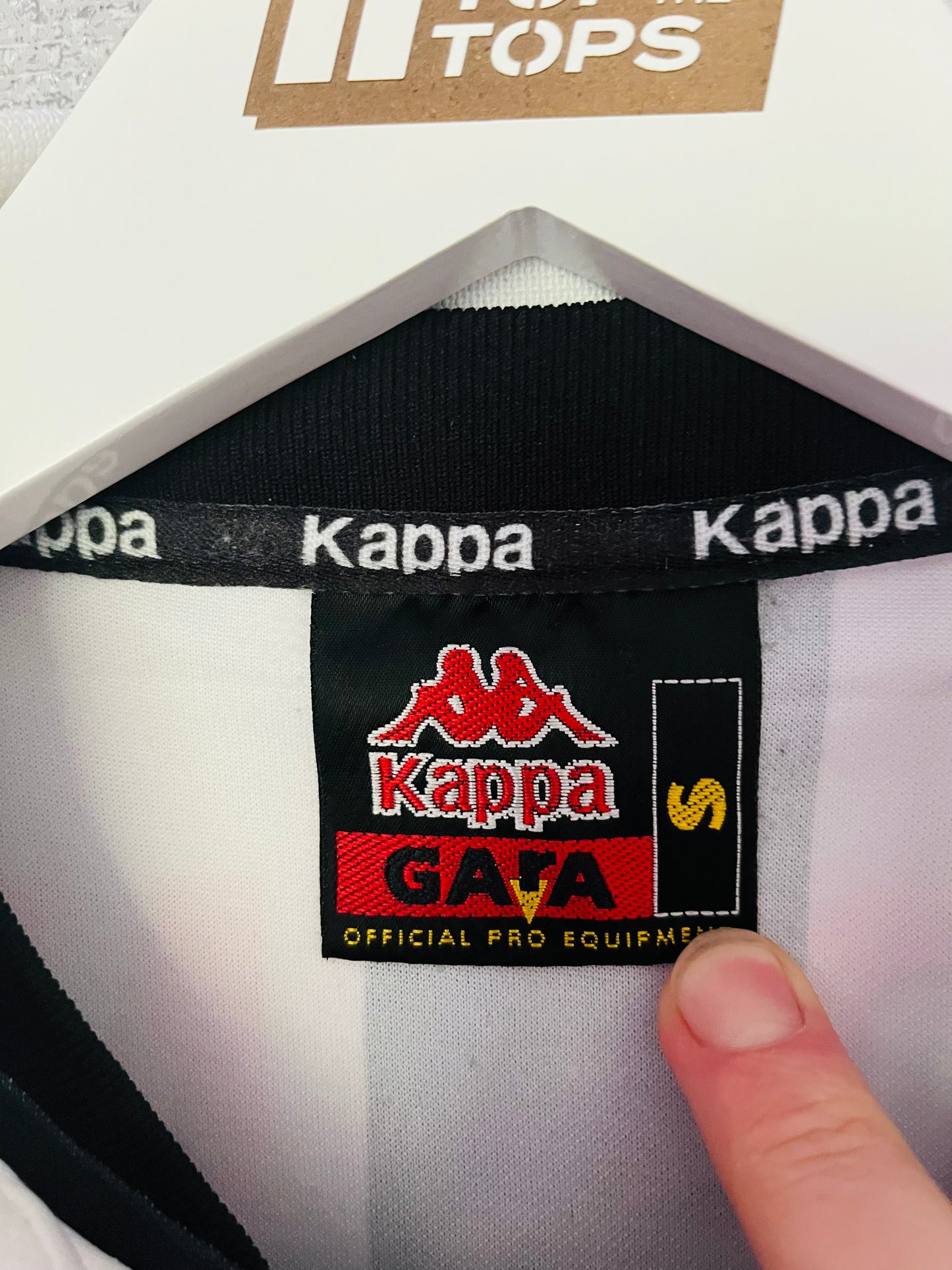 Juventus home football shirt 1998/99 Zidane Small