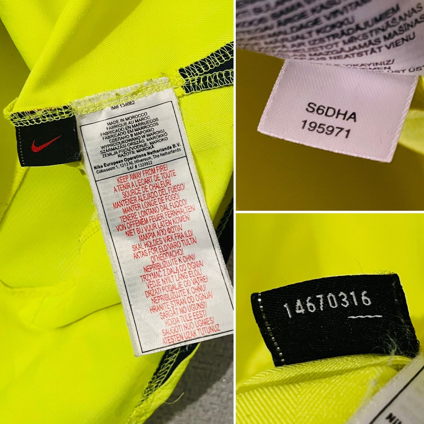 Barcelona away football shirt 2005/06 Ronaldinho Large