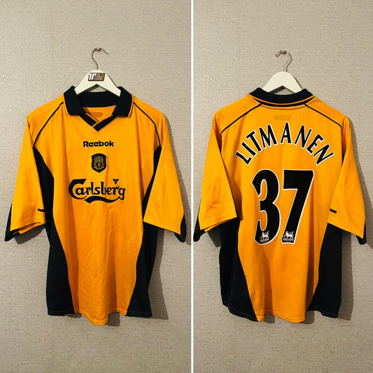 Liverpool away football shirt
2000/02 Litmanen XL