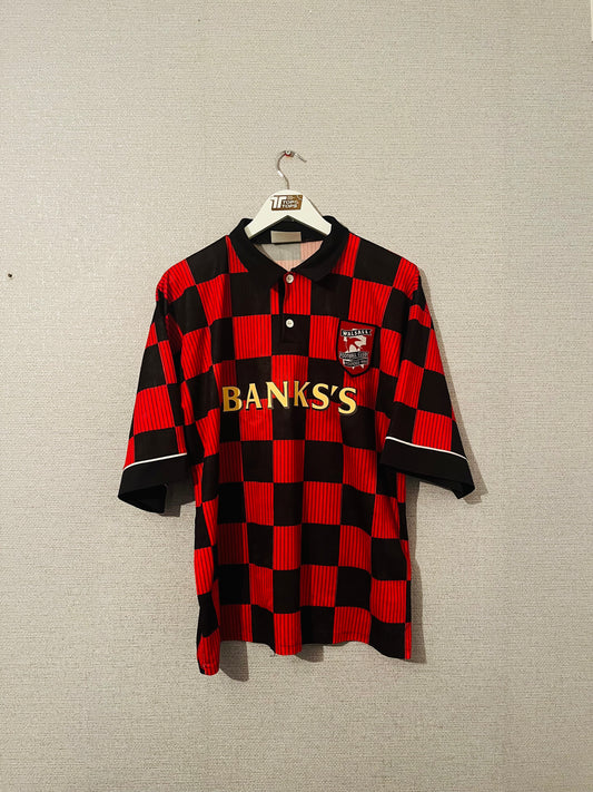 Walsall home football shirt 1997/98 Large