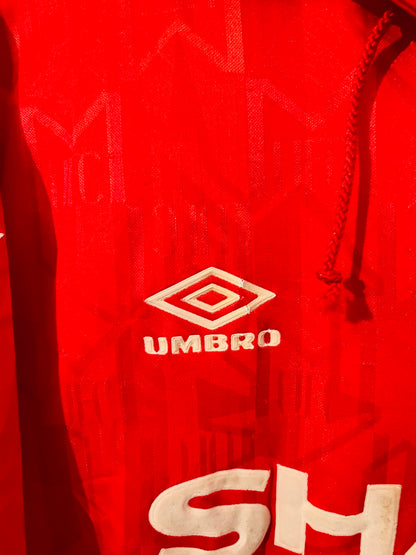 Manchester United home football shirt 1993/94 Irwin Large