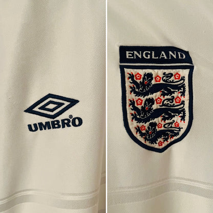 England home football shirt 1999/2000 Beckham Large