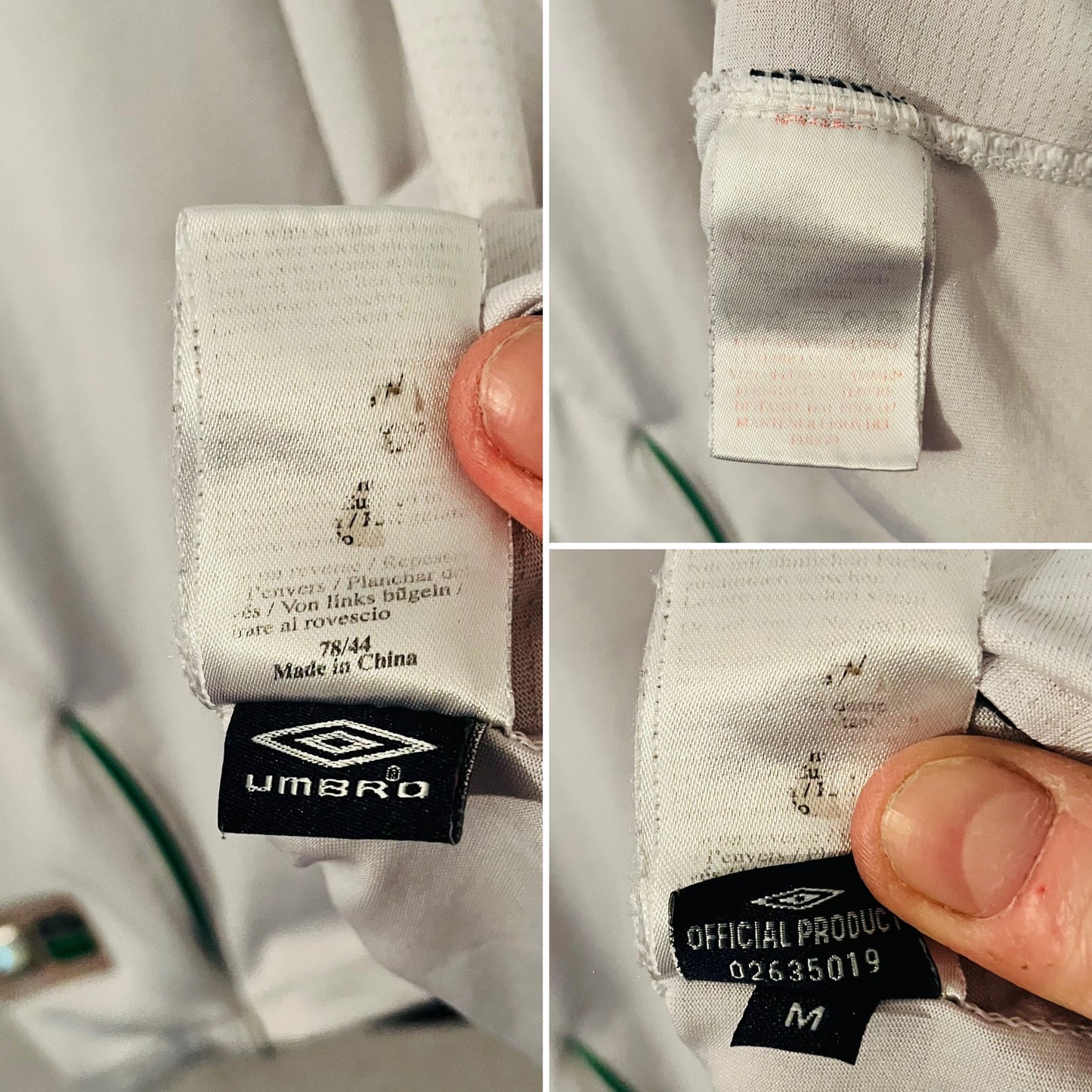 Northern Ireland away football shirt 2004/05 Medium