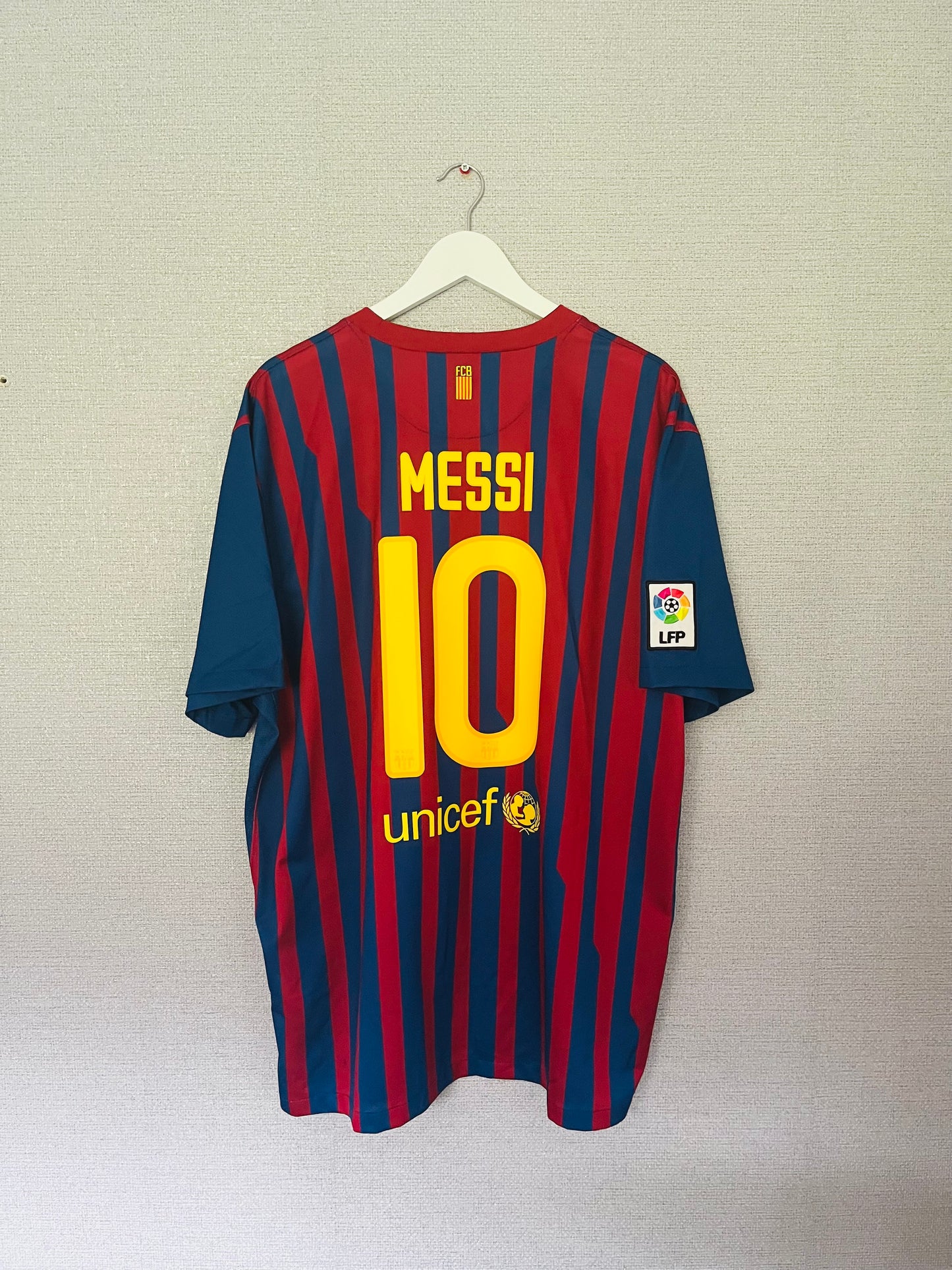 Barcelona home football shirt 2011/12 Messi XXL