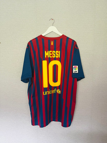 Barcelona home football shirt 2011/12 Messi XXL