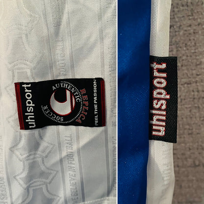 Blackburn Rovers home football shirt 1998/2000 Flitcroft Large