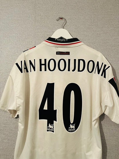 Nottingham Forest away football shirt 1997/99 Van Hooijdonk XL