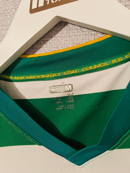 Glasgow Celtic home football shirt 2008/09 Nakamura Medium
