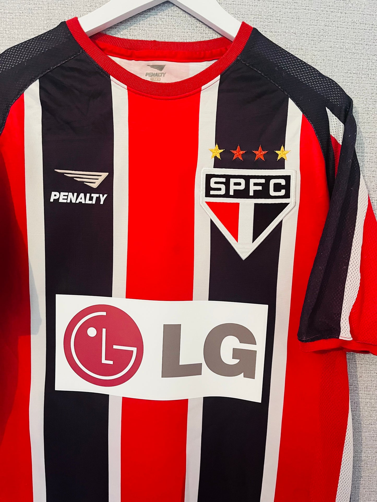 São Paulo away football shirt 2002/03 Kaka Large