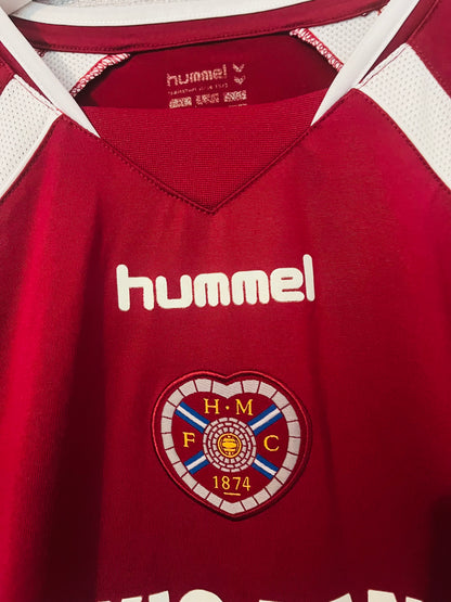Heart of Midlothian home football shirt Hearts 2006/07 Large