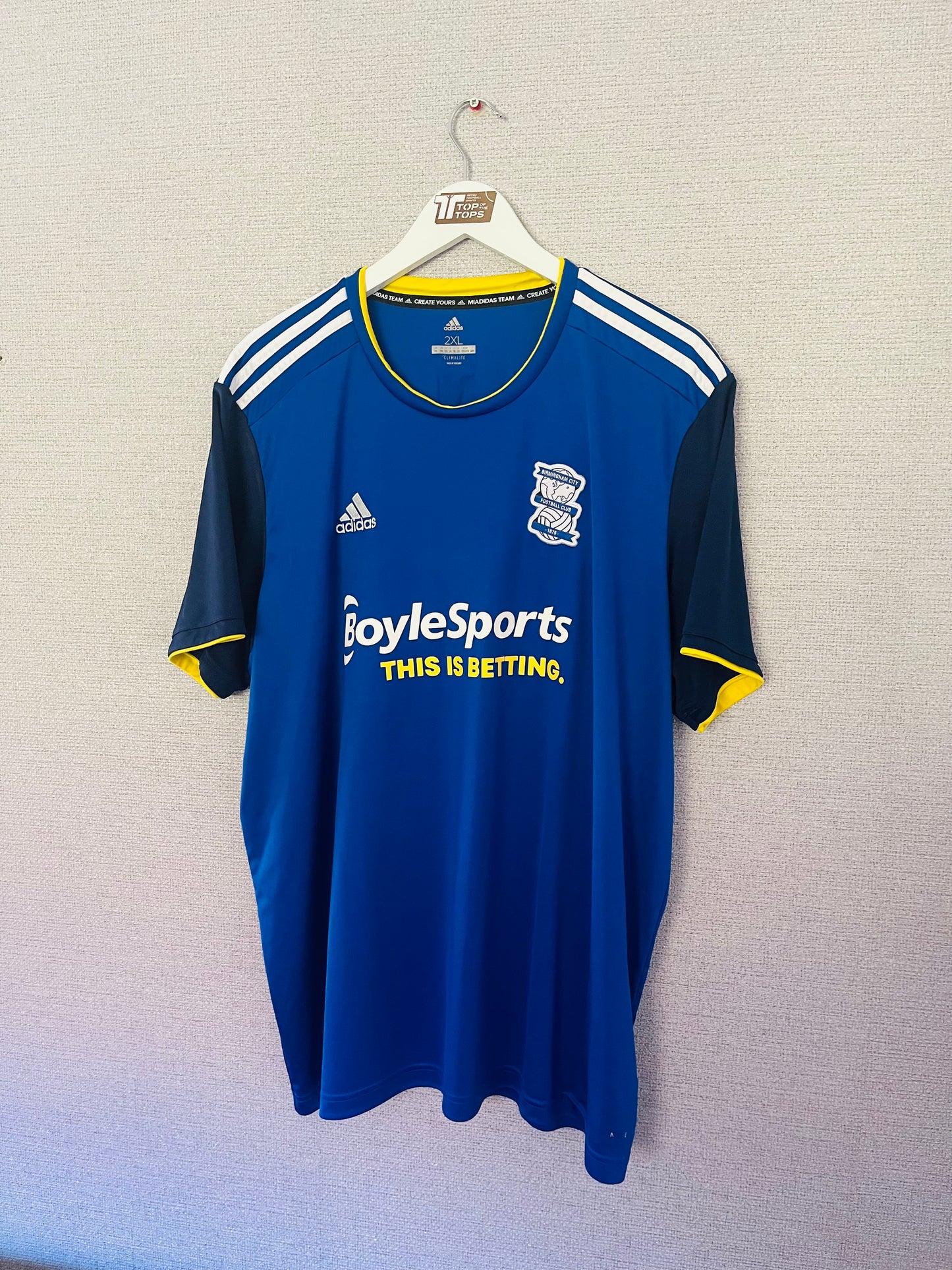 Birmingham City home football shirt 2019/20 Bellingham XXL